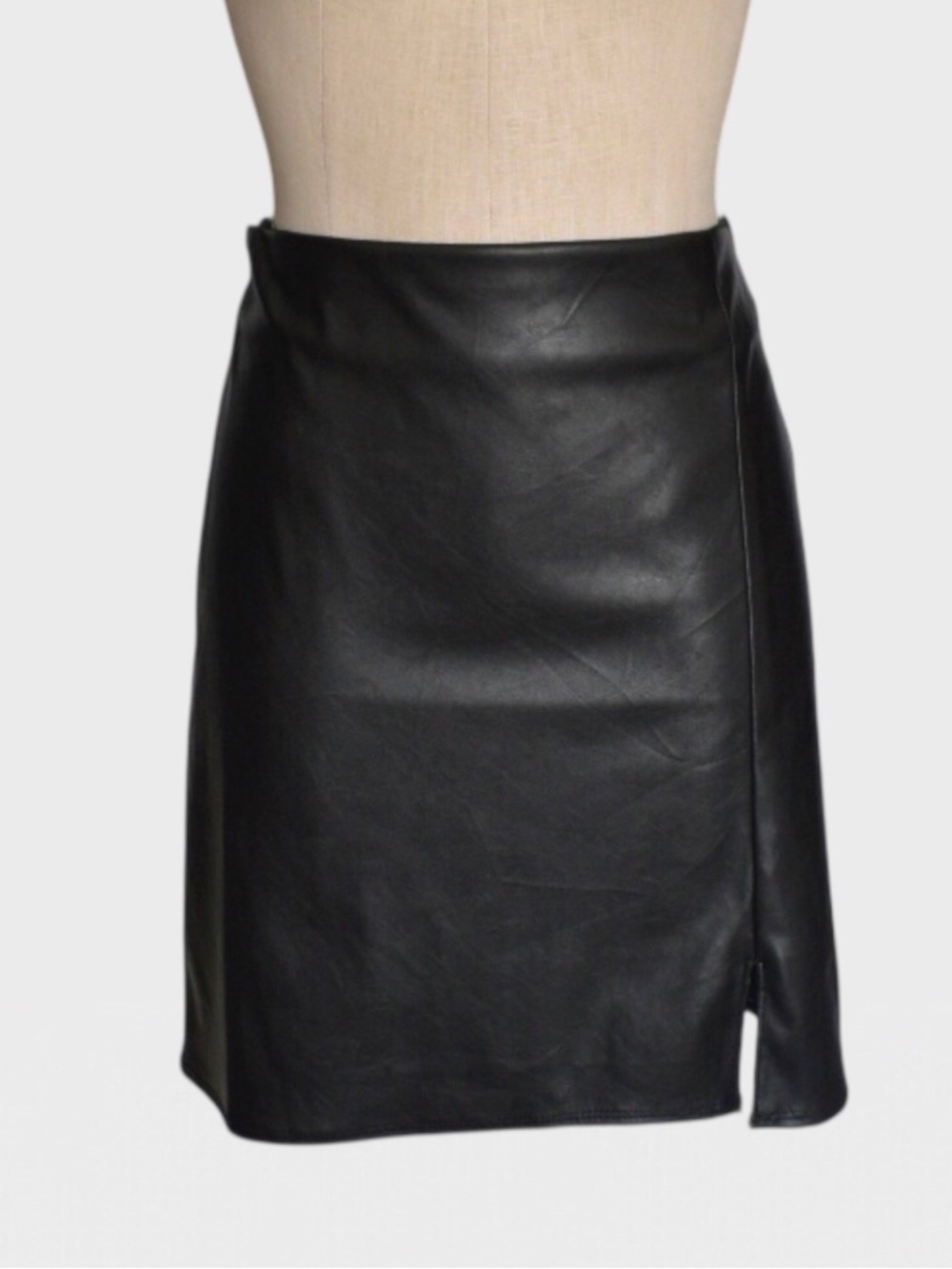 Old Navy Faux Leather Mini Skirt